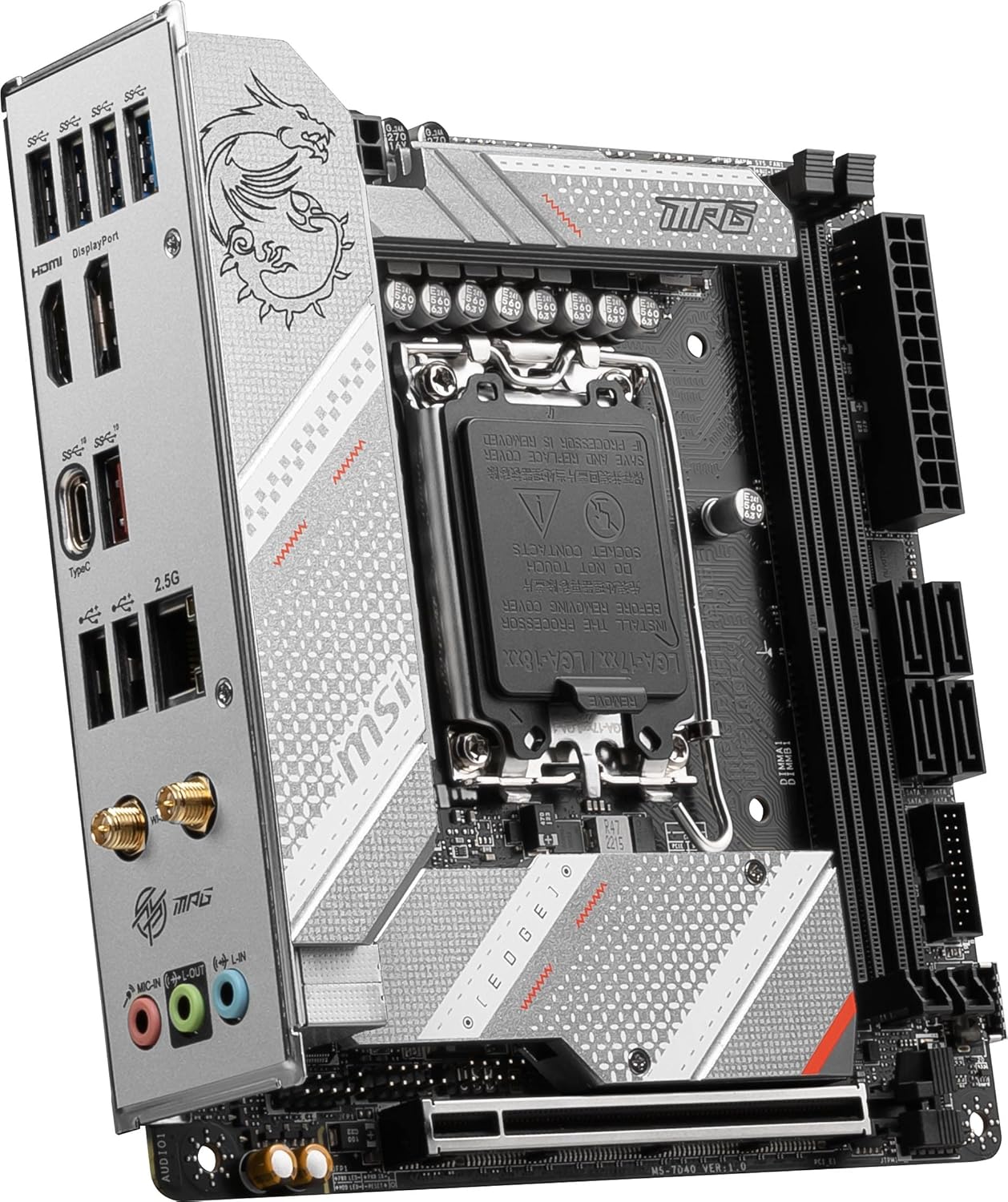 MSI Motherboard MPG B760I Edge WiFi DDR4 MSI Motherboard MPG B760I Edge WiFi DDR4